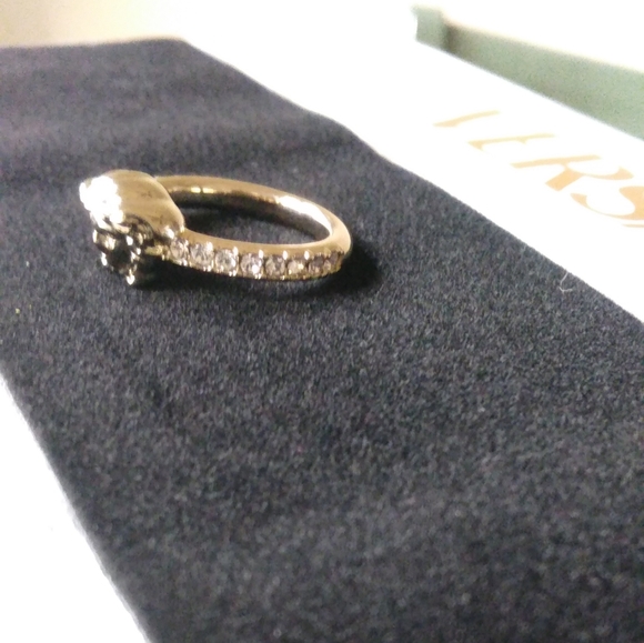 Stunning Versace Ring (Light Gold/Crystal) - Picture 10 of 13